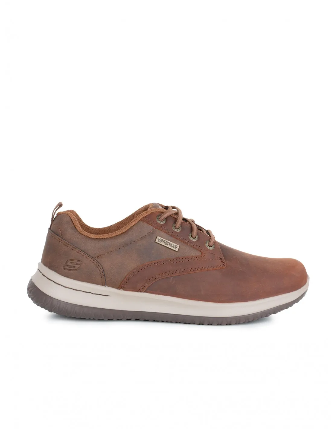 SKECHERS Zapatos Deportivos Waterproof Marrones