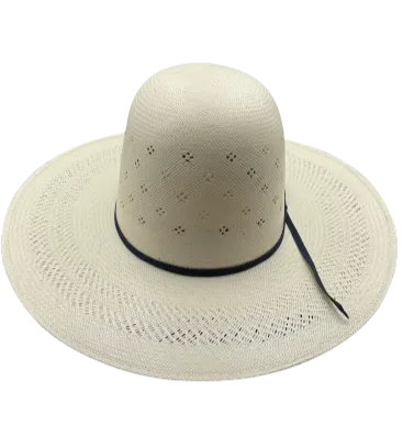 Sombrero open crown papel de arroz Trébol