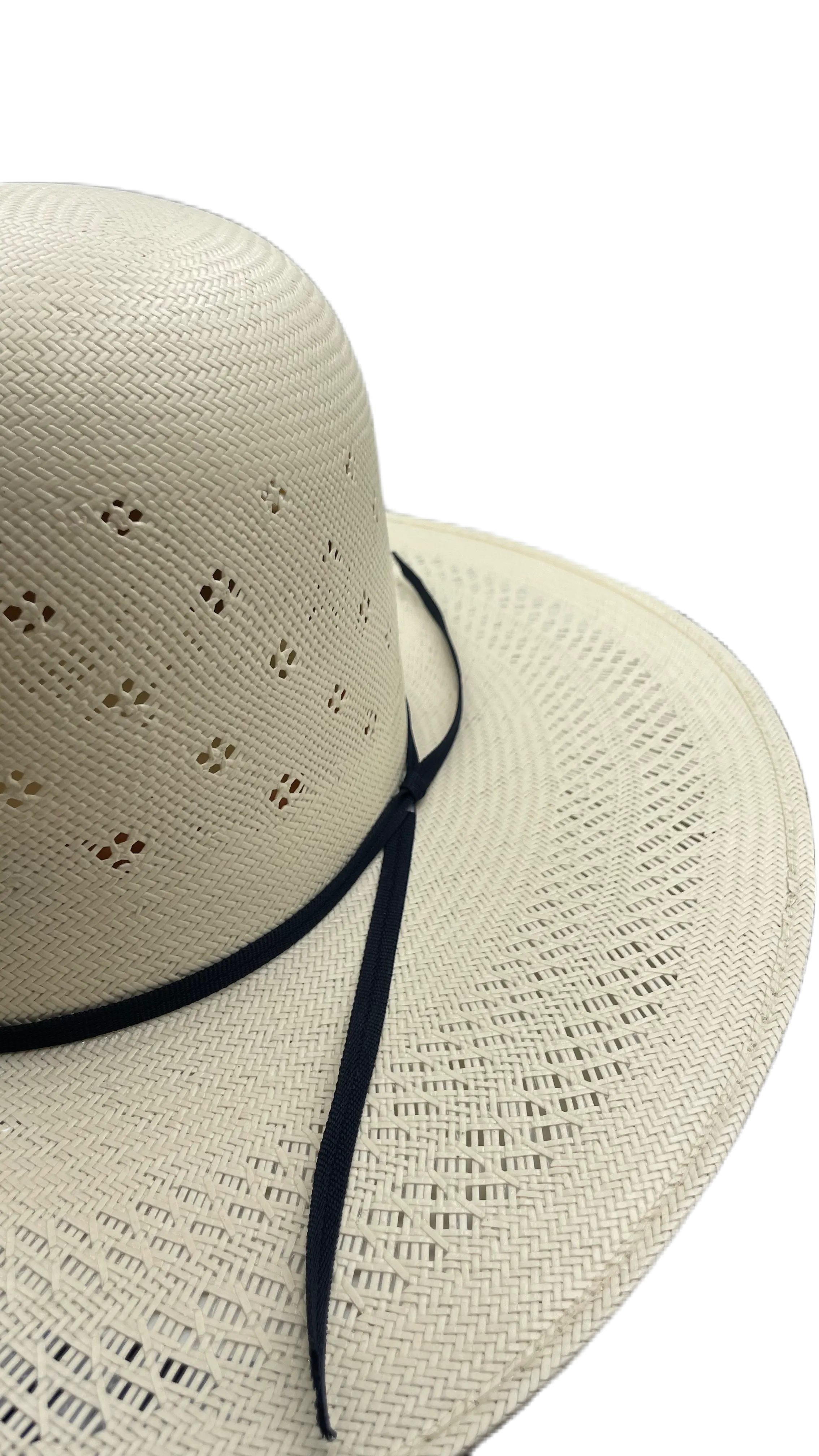 Sombrero open crown papel de arroz Trébol