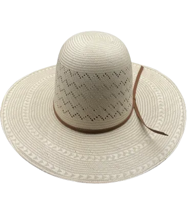 Sombrero open crown papel de arroz Zizac