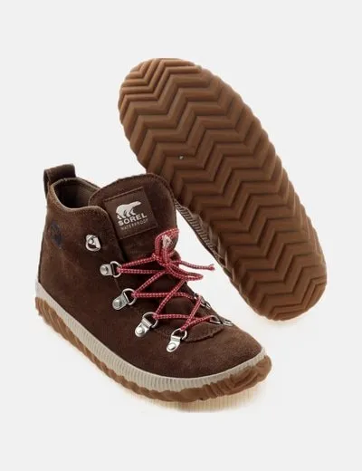 SOREL Botín marrón cordones
