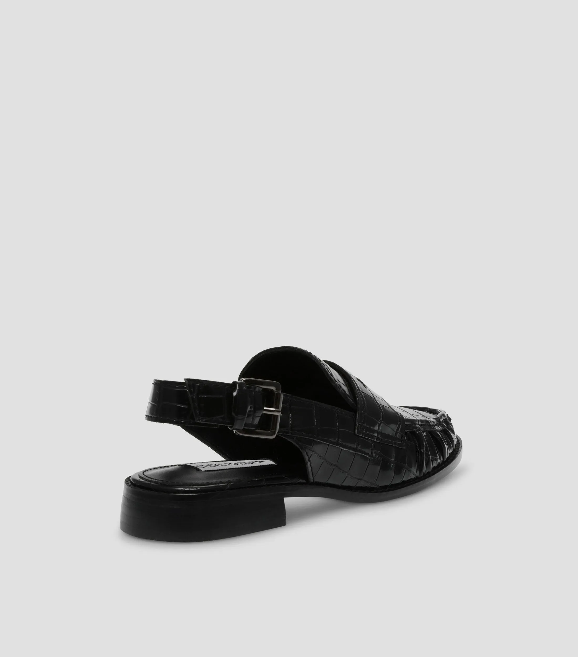 Steve Madden Zapatos Casuales Derby con Tacón Bajo Media Luna Mujer