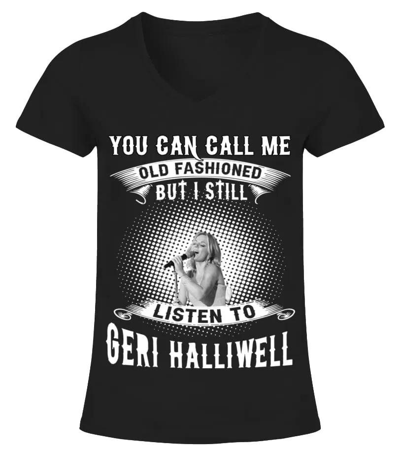 STILL LISTEN TO GERI HALLIWELL Camiseta cuello pico Mujer