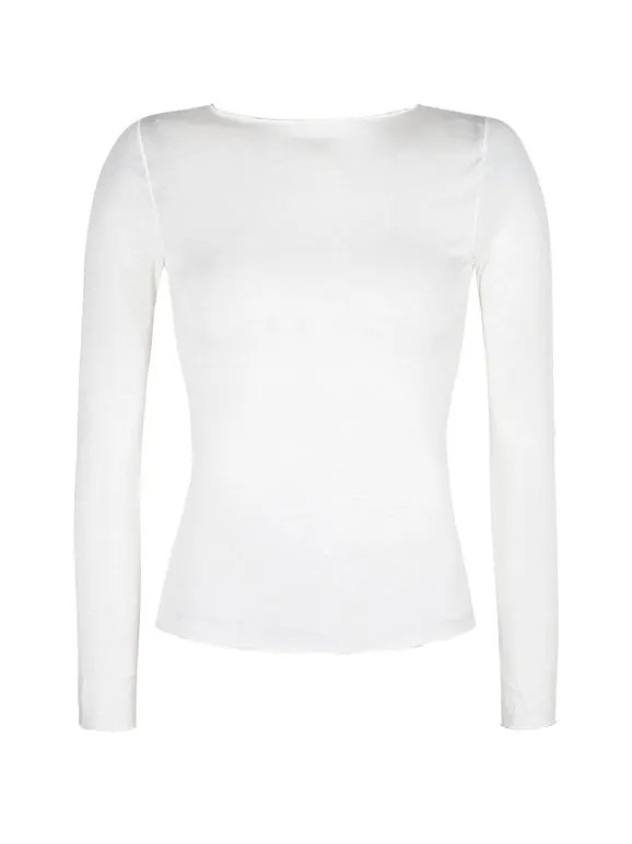 Sublyme Camiseta de cachemira ultraligera mujer