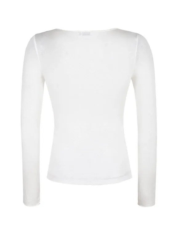 Sublyme Camiseta de cachemira ultraligera mujer