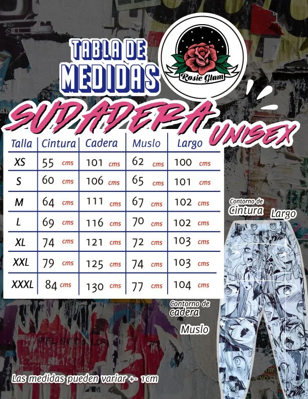SUDADERA CARGO CARGADERAS NEGRO ROSIEGLAM
