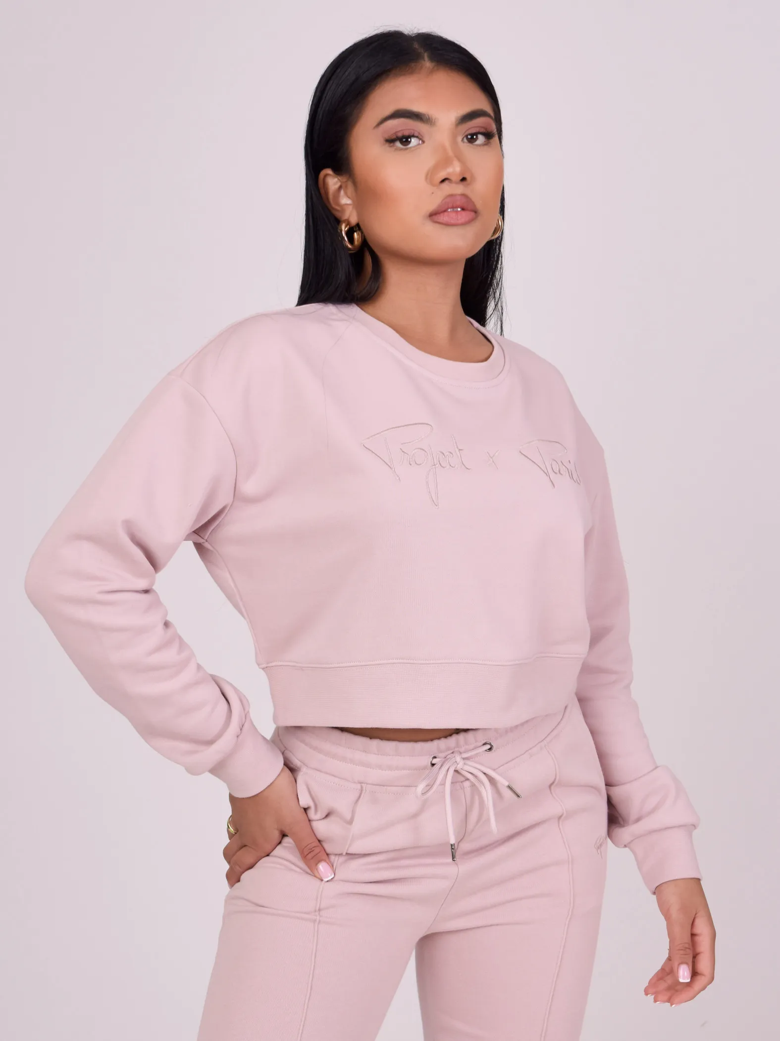 Sudadera corta básica