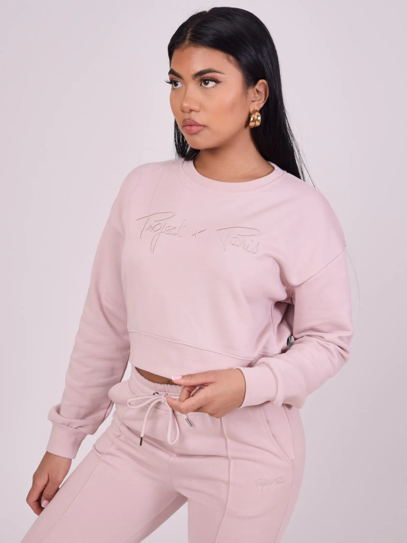 Sudadera corta básica