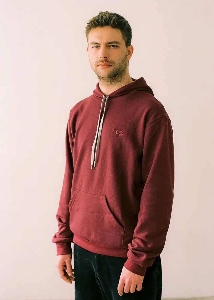 Sudadera granate