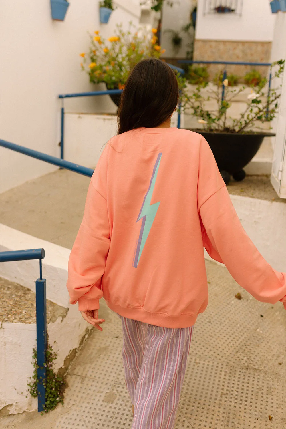 Sudadera Karma Coral