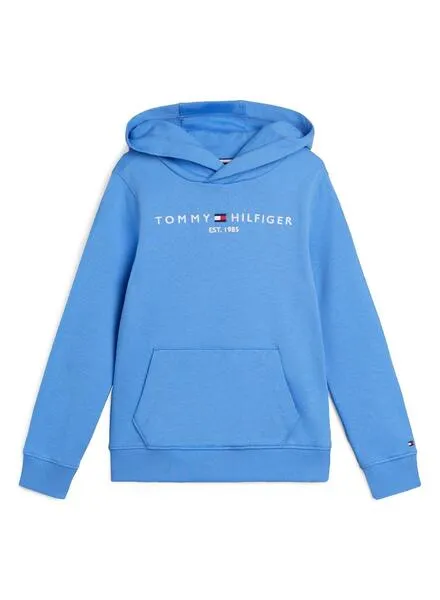 Sudadera Tommy Hilfiger Essential Hoodie Azul Niño