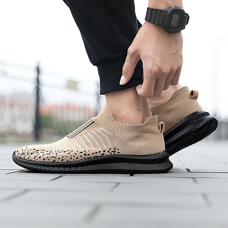 Summer NUEVA Moda Extra Gran Tamaño 46 Fish Mesh informal Avancable zapatos deportivos ligeros y duraderos Envío gratis