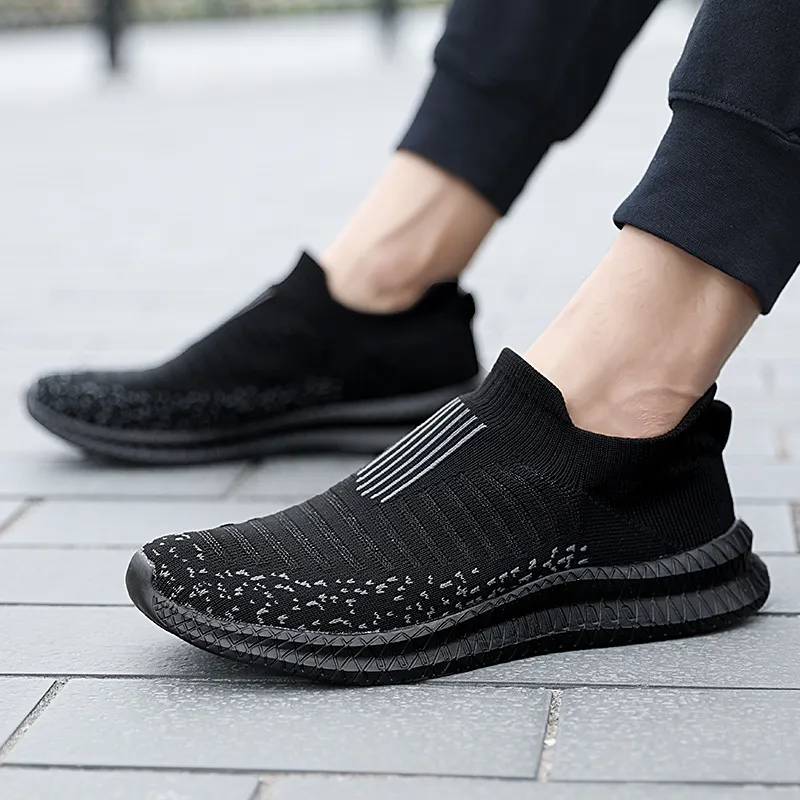 Summer NUEVA Moda Extra Gran Tamaño 46 Fish Mesh informal Avancable zapatos deportivos ligeros y duraderos Envío gratis