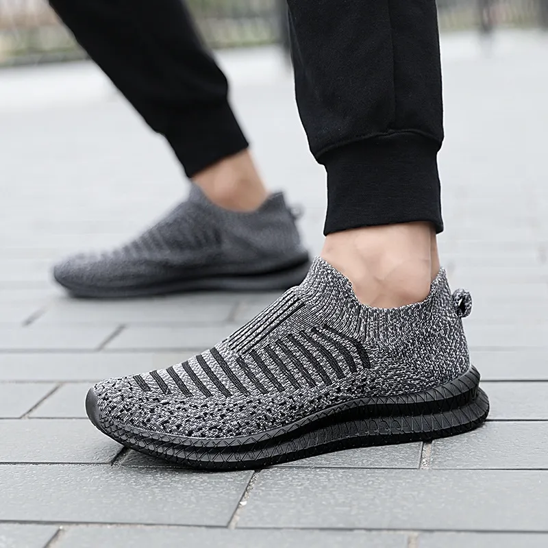 Summer NUEVA Moda Extra Gran Tamaño 46 Fish Mesh informal Avancable zapatos deportivos ligeros y duraderos Envío gratis