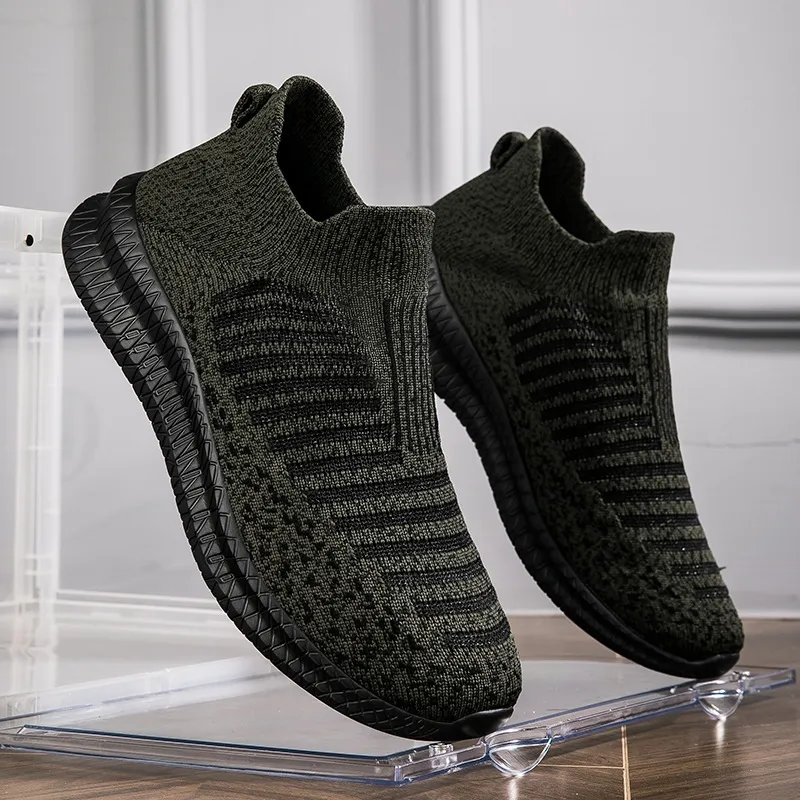 Summer NUEVA Moda Extra Gran Tamaño 46 Fish Mesh informal Avancable zapatos deportivos ligeros y duraderos Envío gratis
