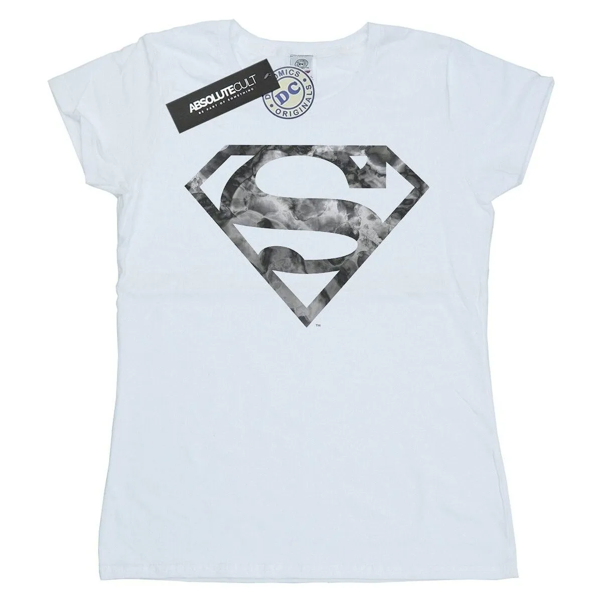 Superman Marble Logo
