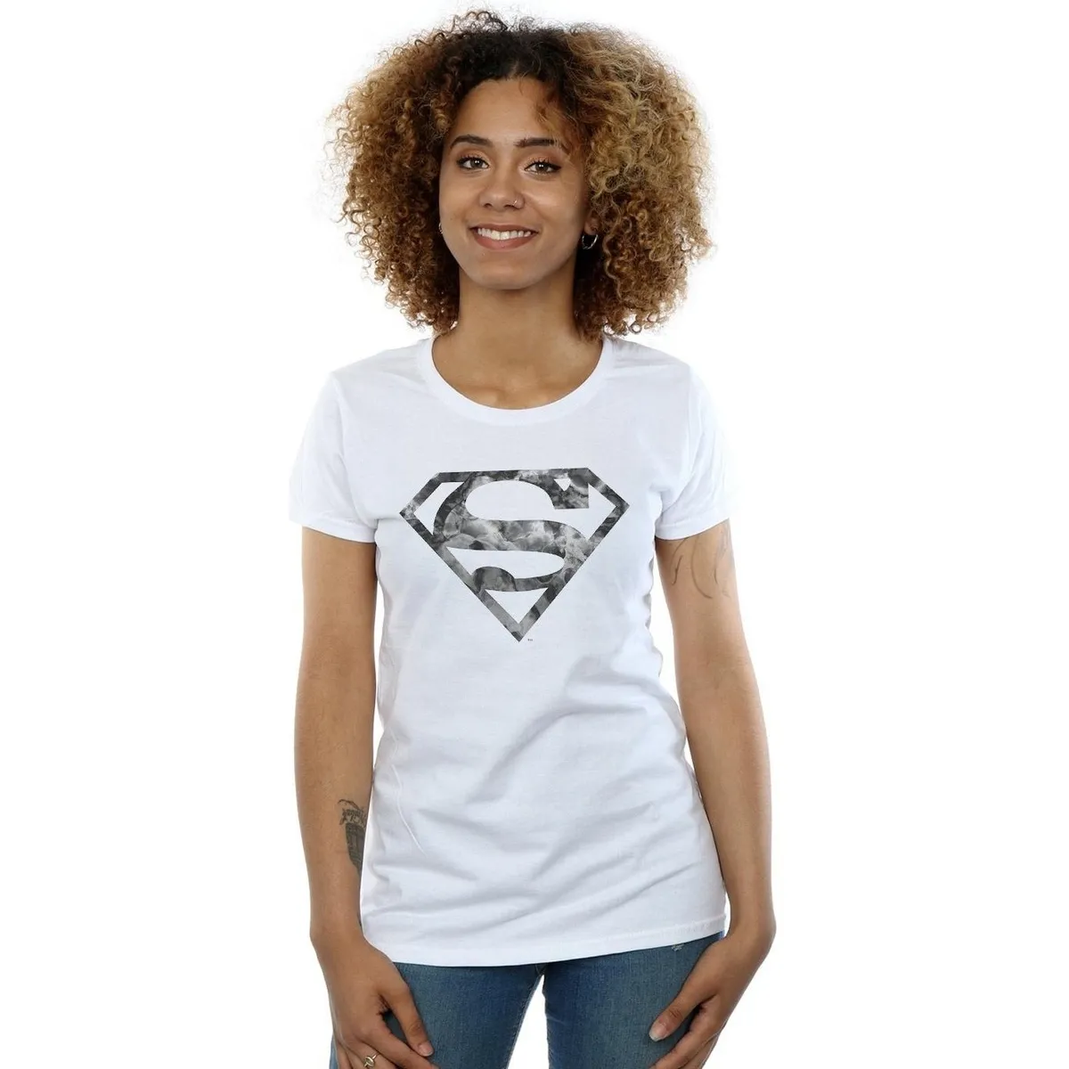 Superman Marble Logo