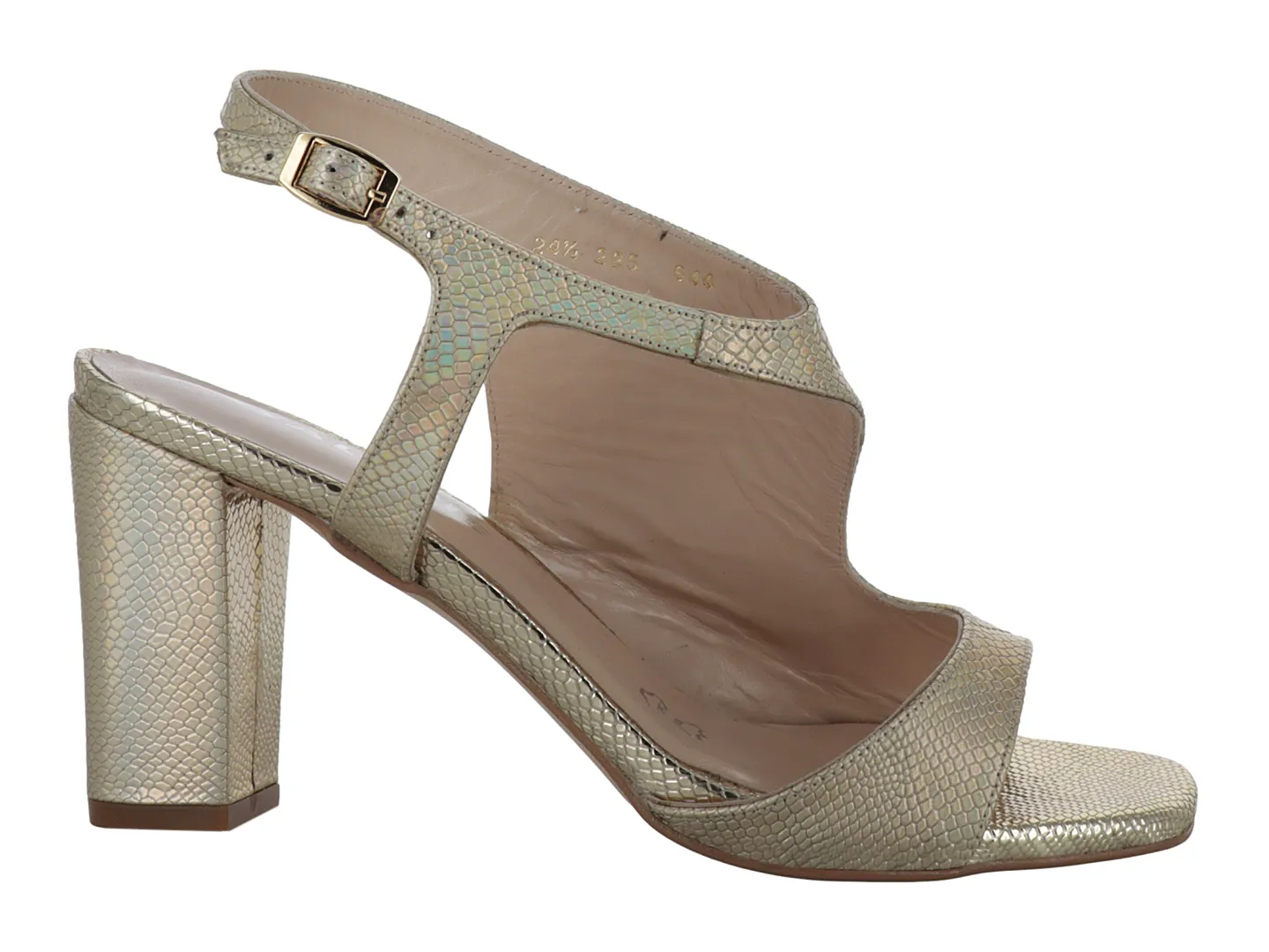 Tacones Antonie 225 Oro Para Mujer