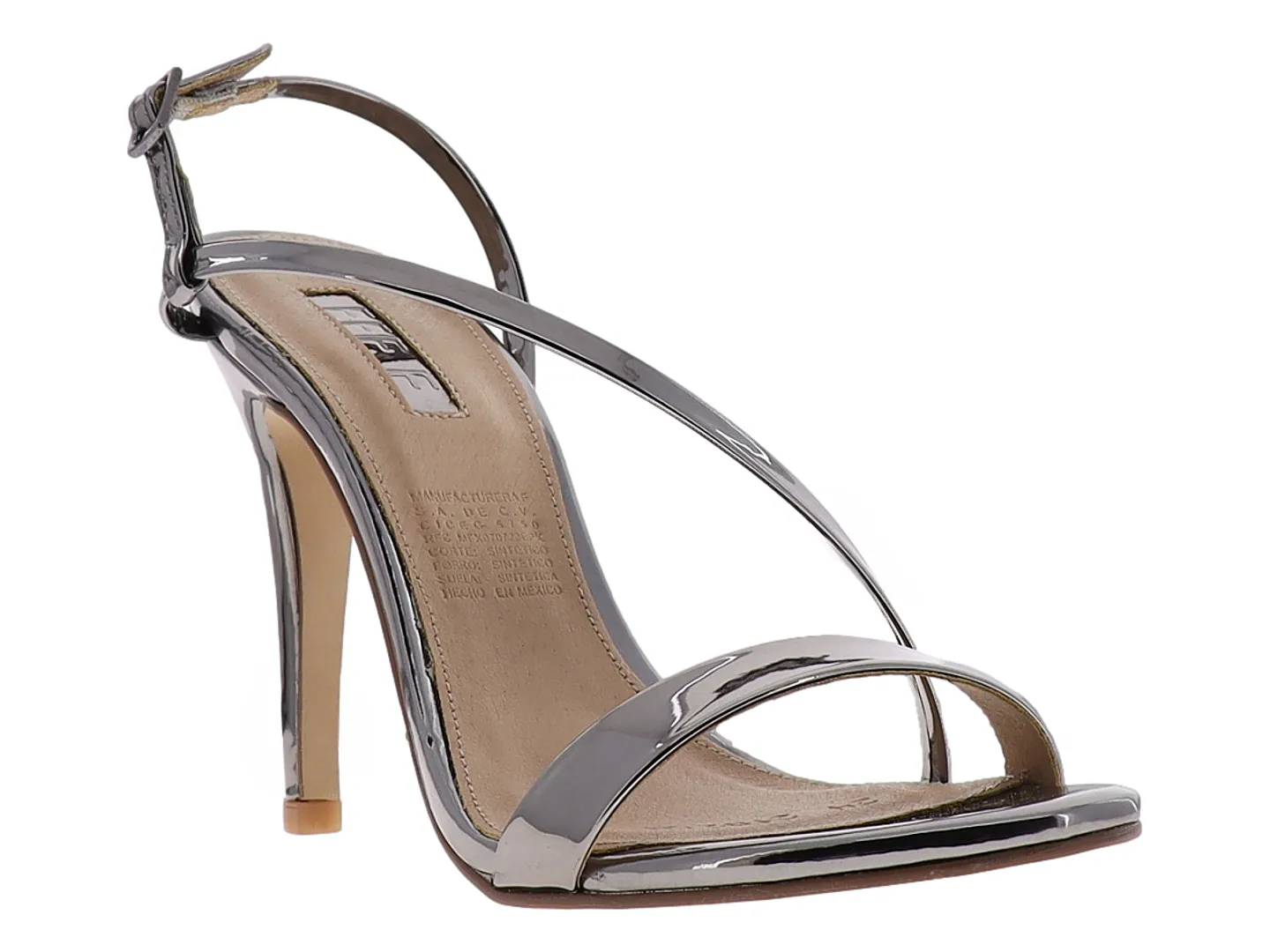 Tacones Efe 218204 Plata Para Mujer