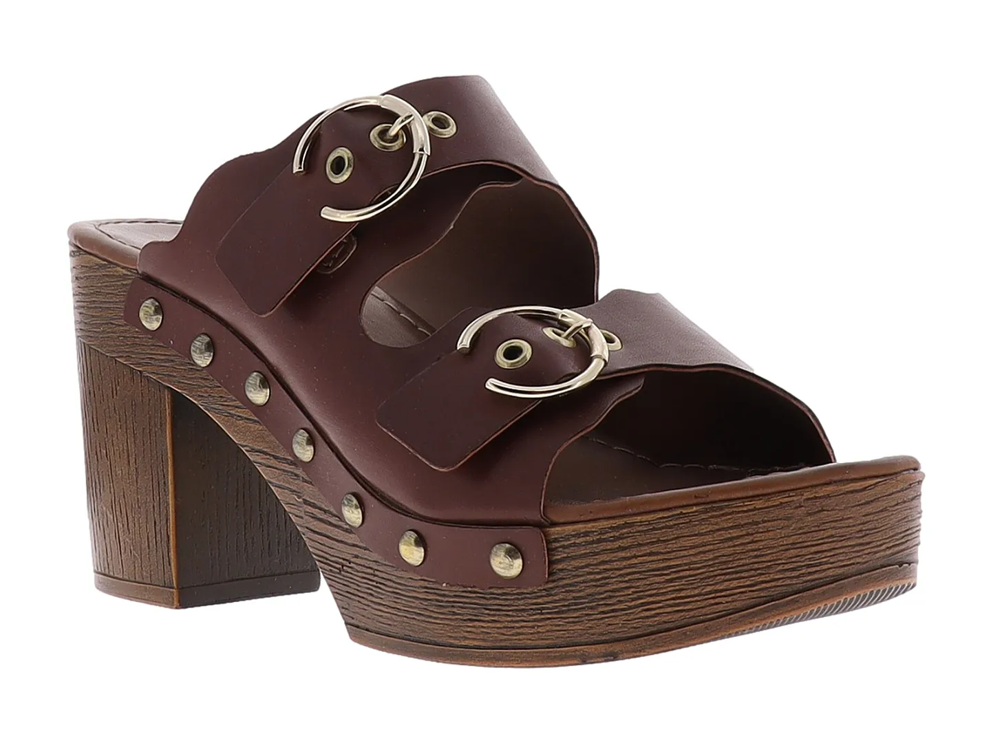 Tacones Nomadas Olmeca Café Para Mujer