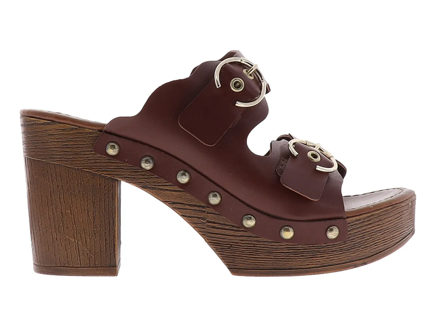 Tacones Nomadas Olmeca Café Para Mujer