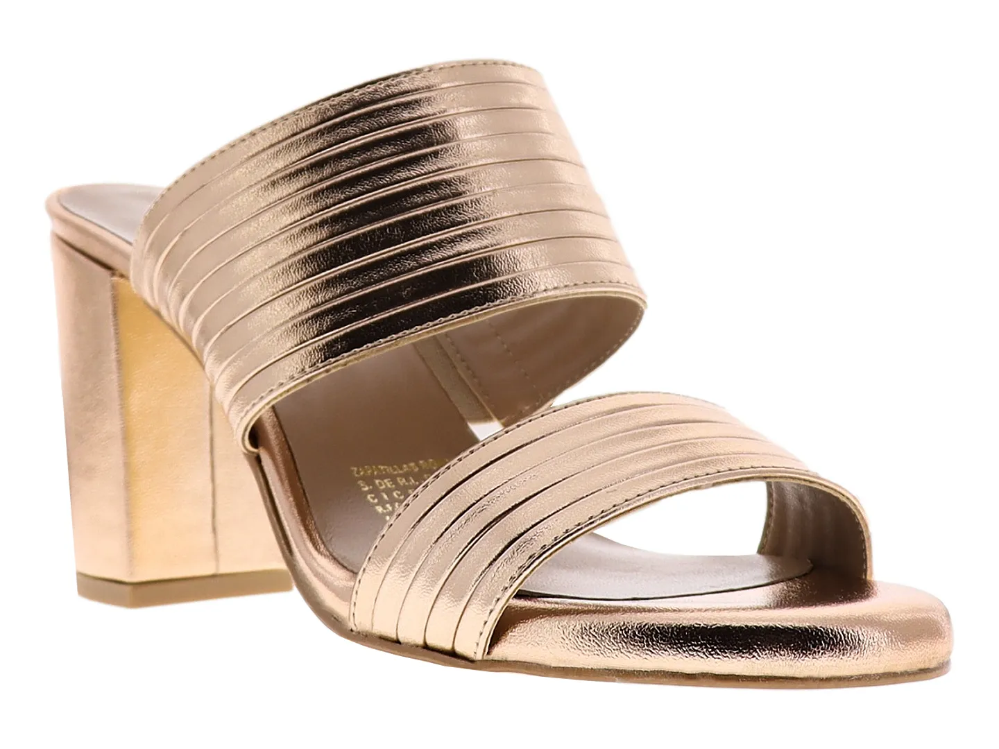 Tacones Ronay Elite Oro Rosado Para Mujer