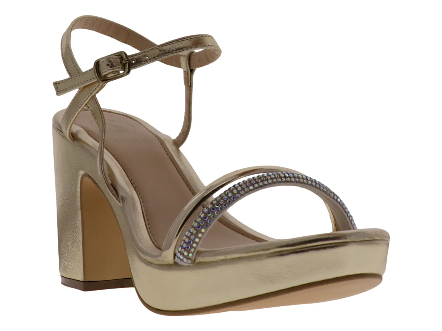 Tacones Sary 2558 Oro Para Mujer