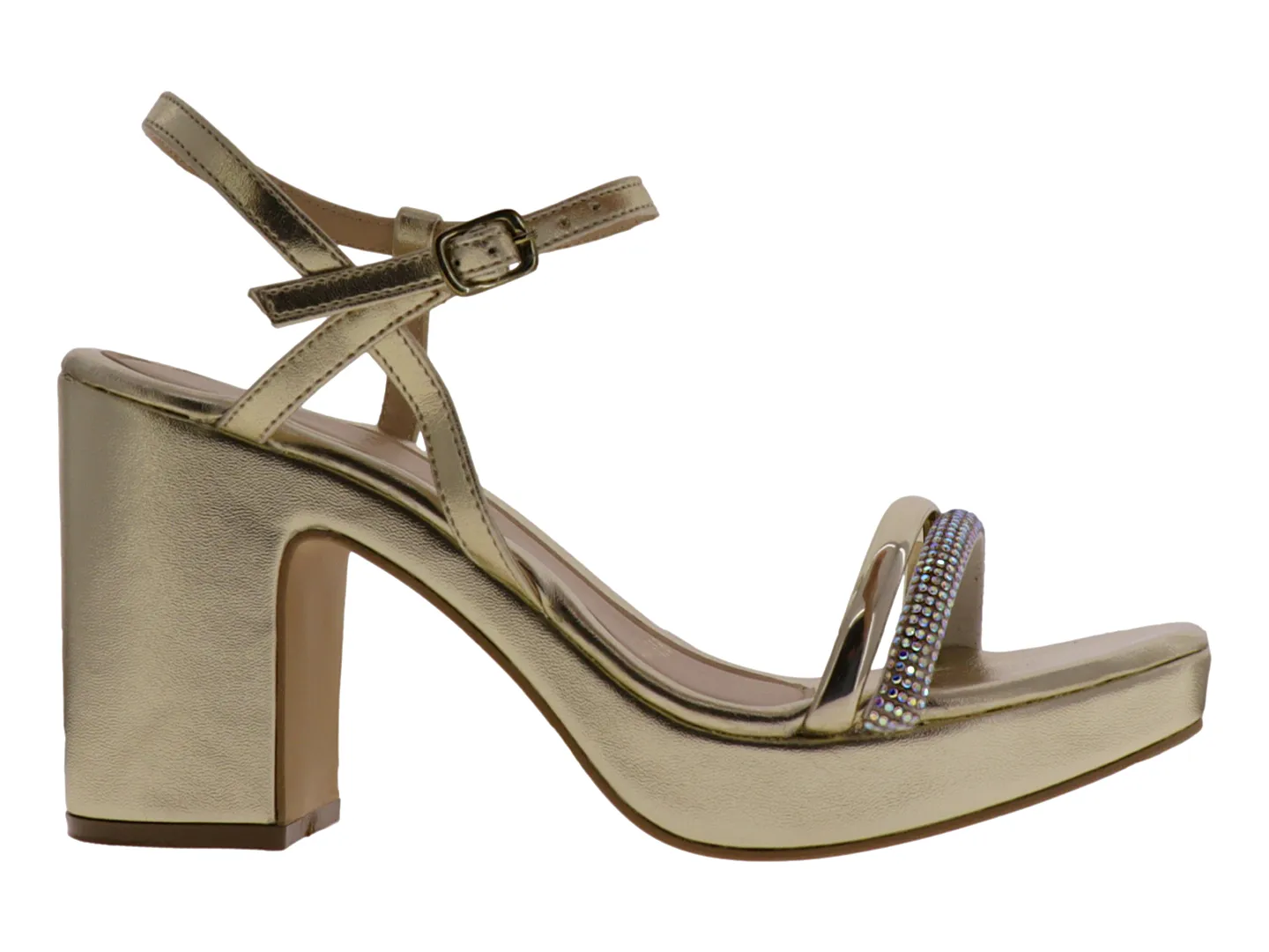Tacones Sary 2558 Oro Para Mujer