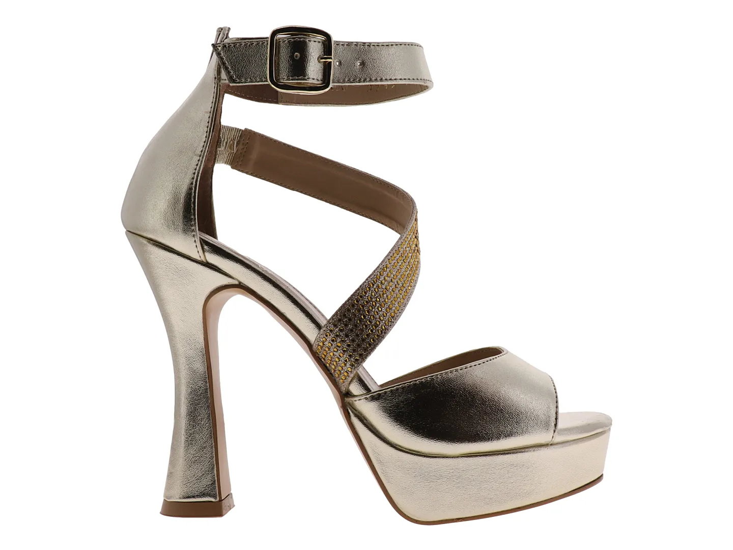 Tacones Sary 3265 Oro Para Mujer