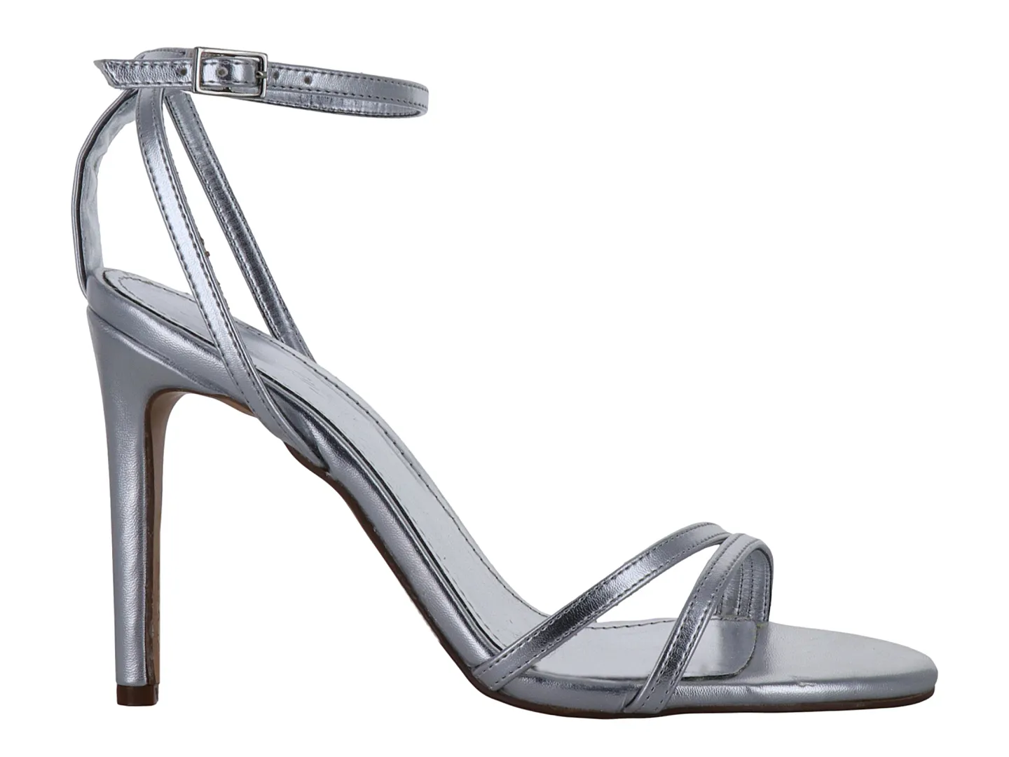 Tacones Senties 21656 Plata Para Mujer