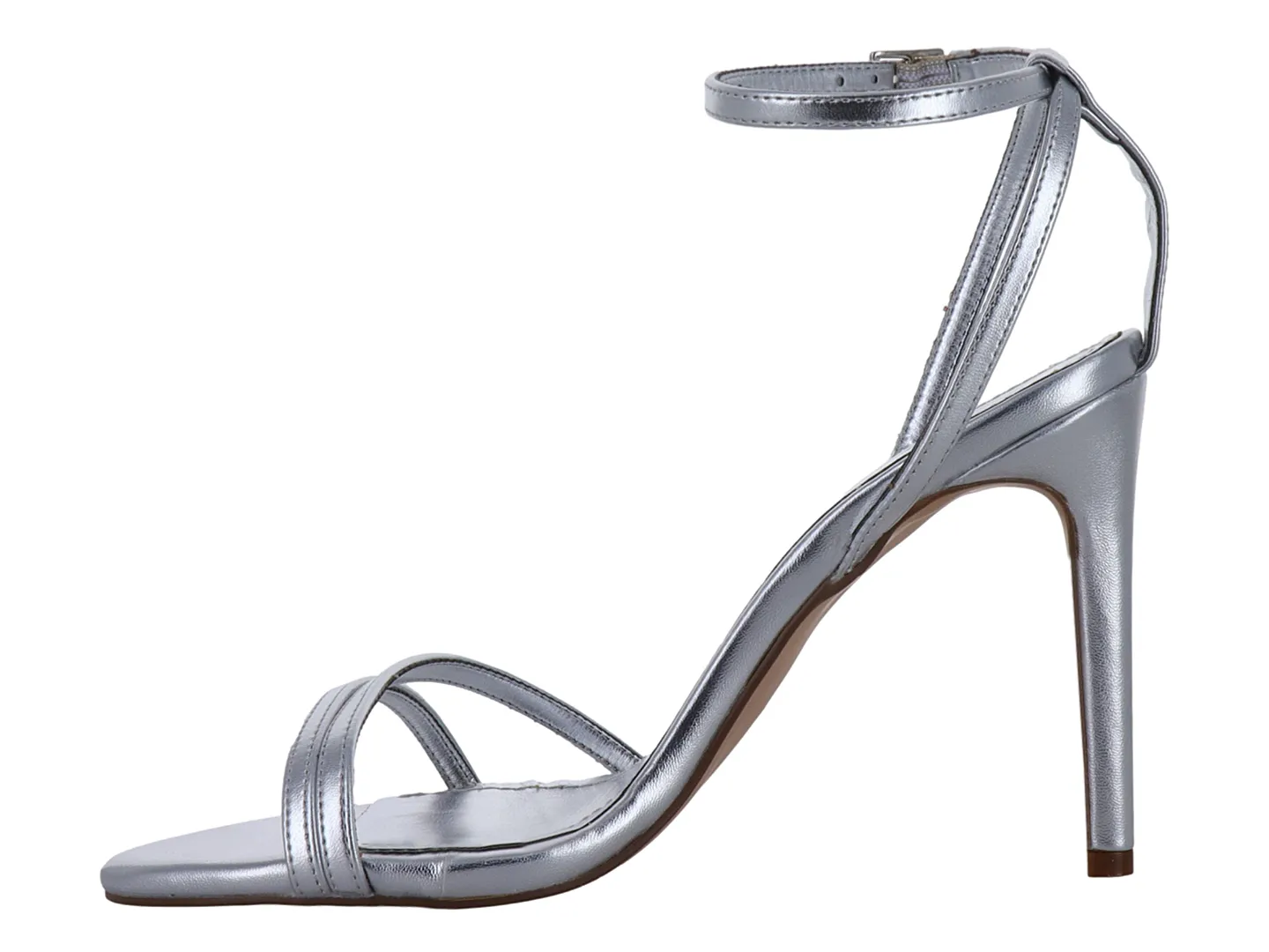 Tacones Senties 21656 Plata Para Mujer
