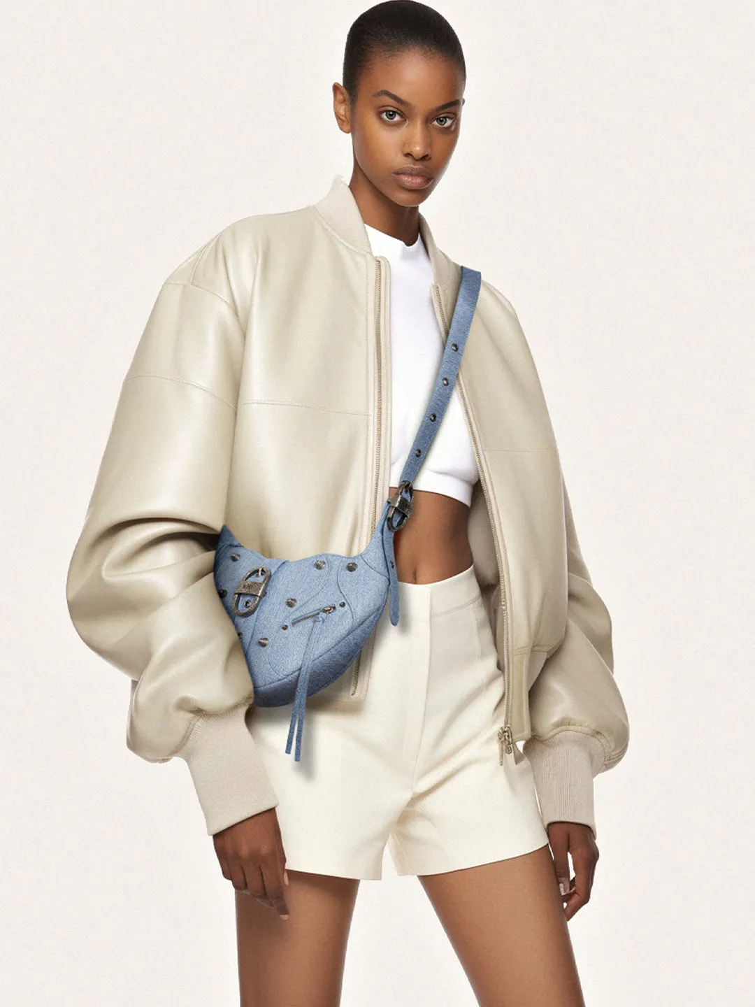 Tessa Denim effect blue