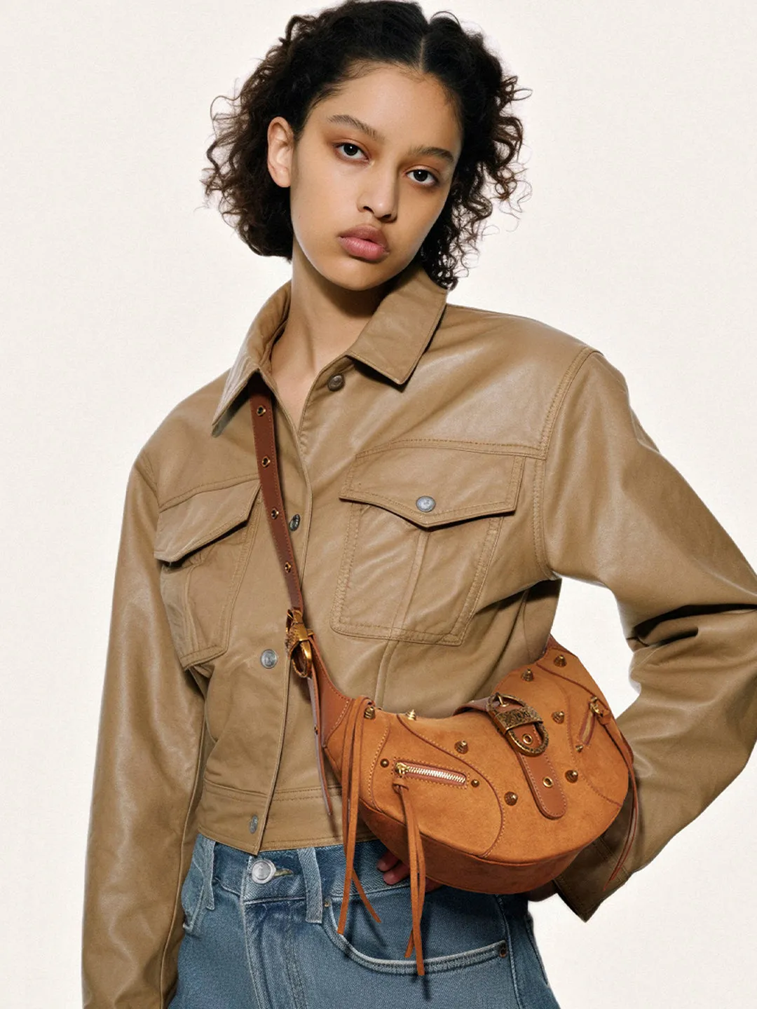 Tessa Suede deep camel