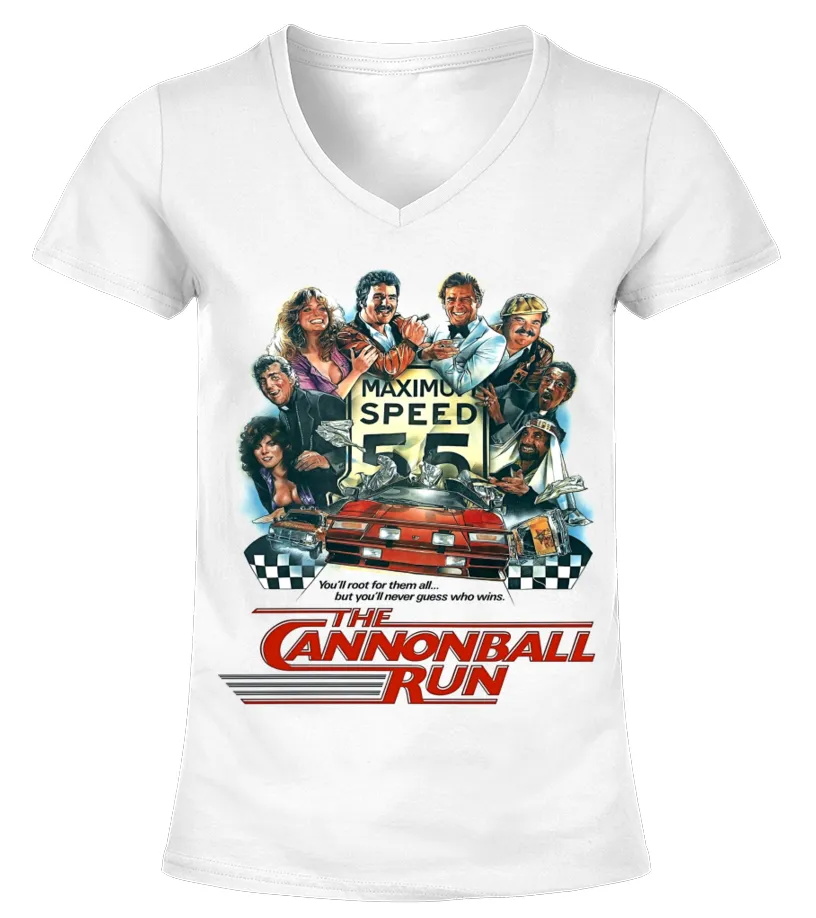 The Cannonball Run WT (4) Camiseta cuello pico Mujer