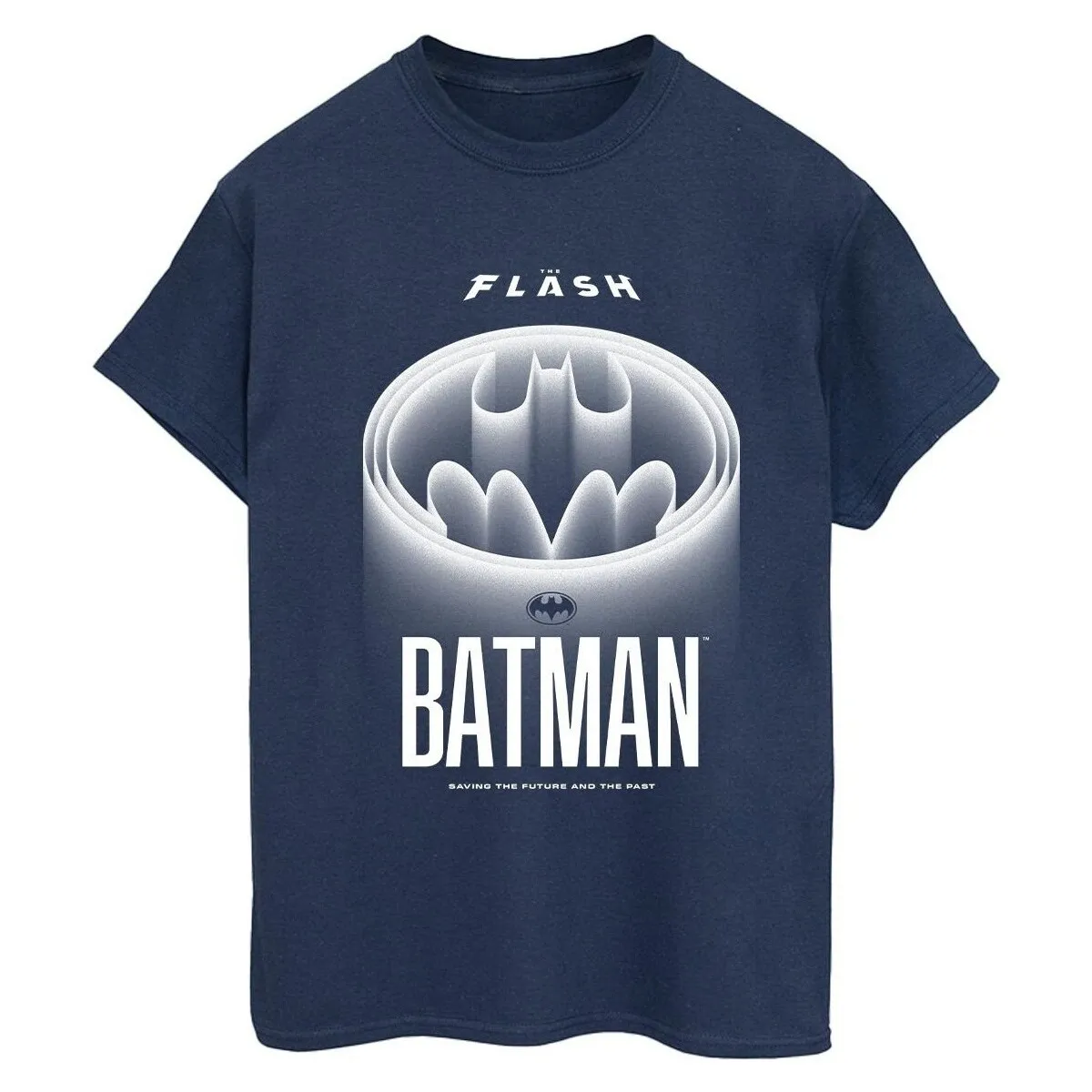 The Flash Batman White Logo