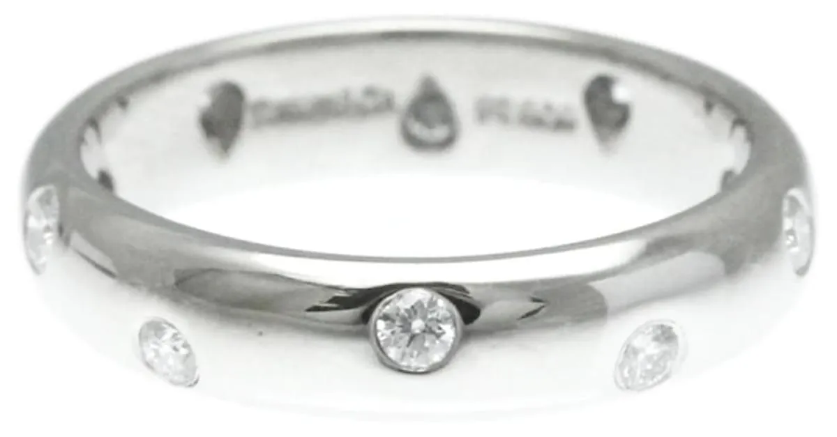Tiffany & Co Anillo de diamante Tiffany Dots Plata 