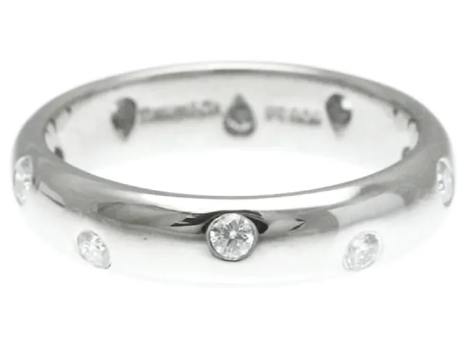 Tiffany & Co Anillo de diamante Tiffany Dots Plata 