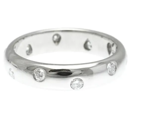 Tiffany & Co Anillo de diamante Tiffany Dots Plata 