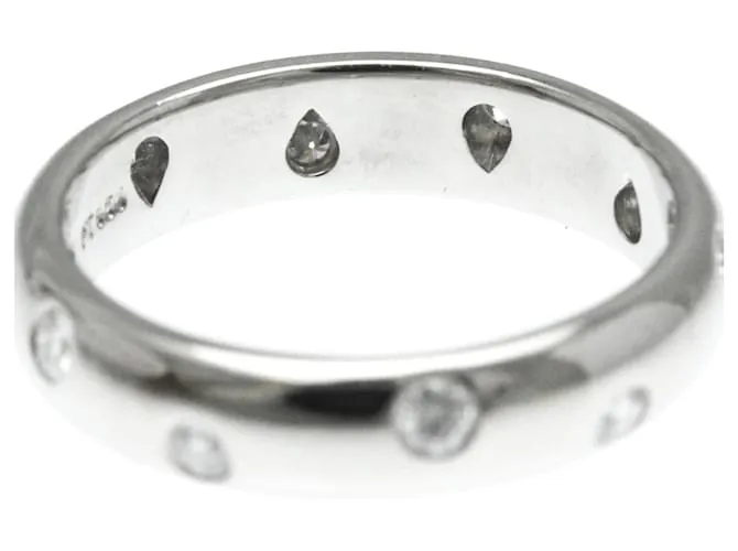 Tiffany & Co Anillo de diamante Tiffany Dots Plata 