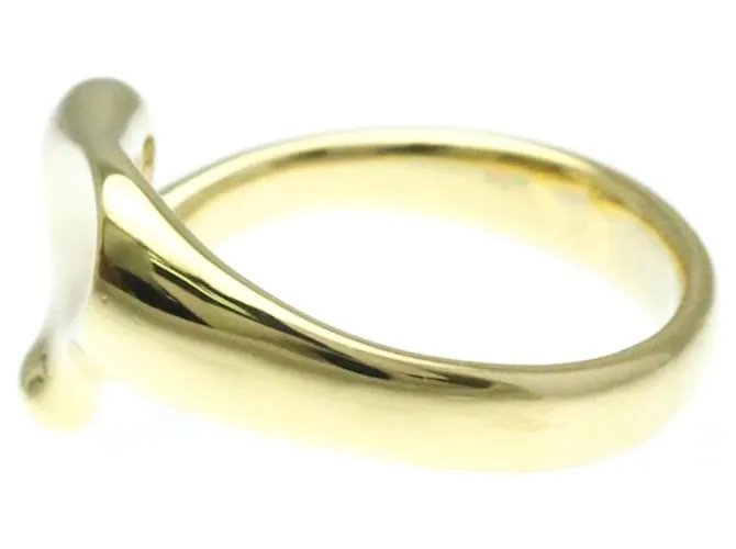 Tiffany & Co Anillo de diamante Tiffany Full Heart Dorado 