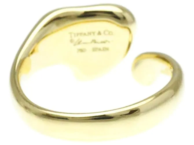 Tiffany & Co Anillo de diamante Tiffany Full Heart Dorado 