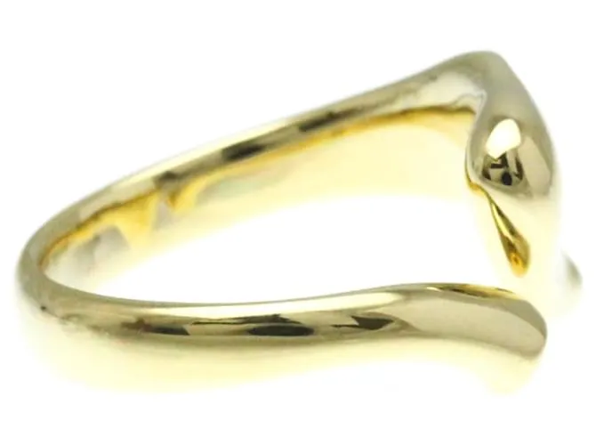 Tiffany & Co Anillo de diamante Tiffany Full Heart Dorado 