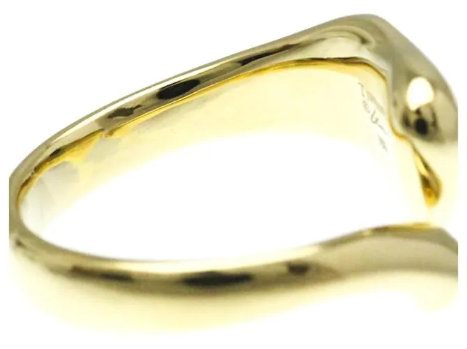 Tiffany & Co Anillo de diamante Tiffany Full Heart Dorado 