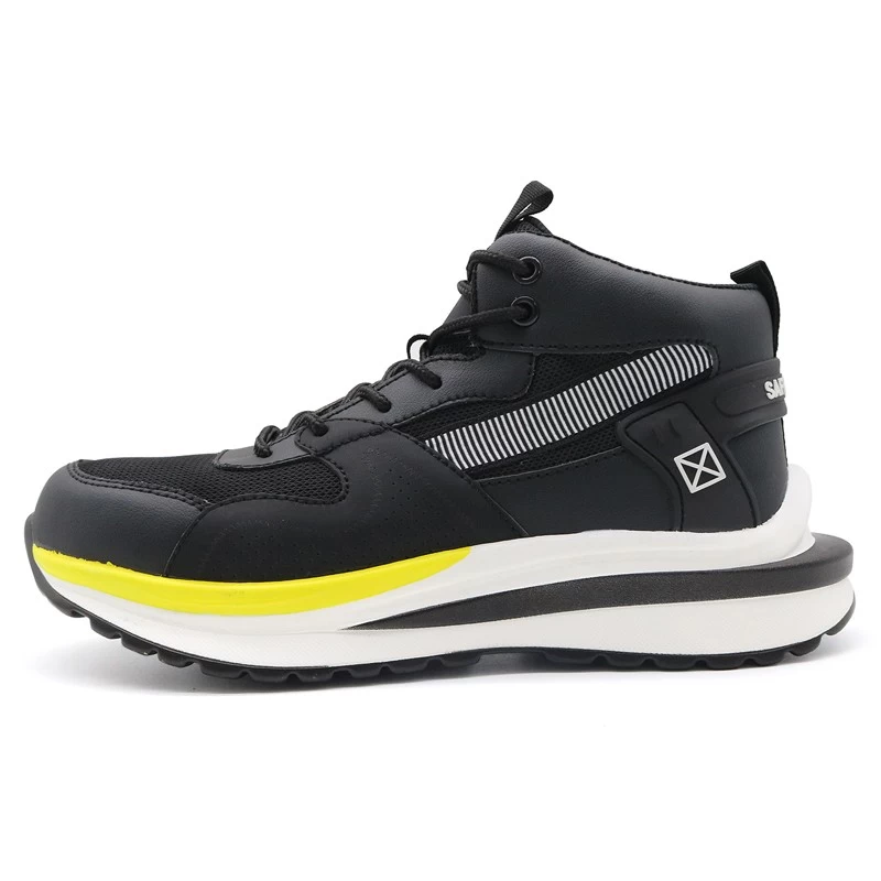 TM267B Zapatos de seguridad deportivos antideslizantes y ligeros con punta de acero para hombres