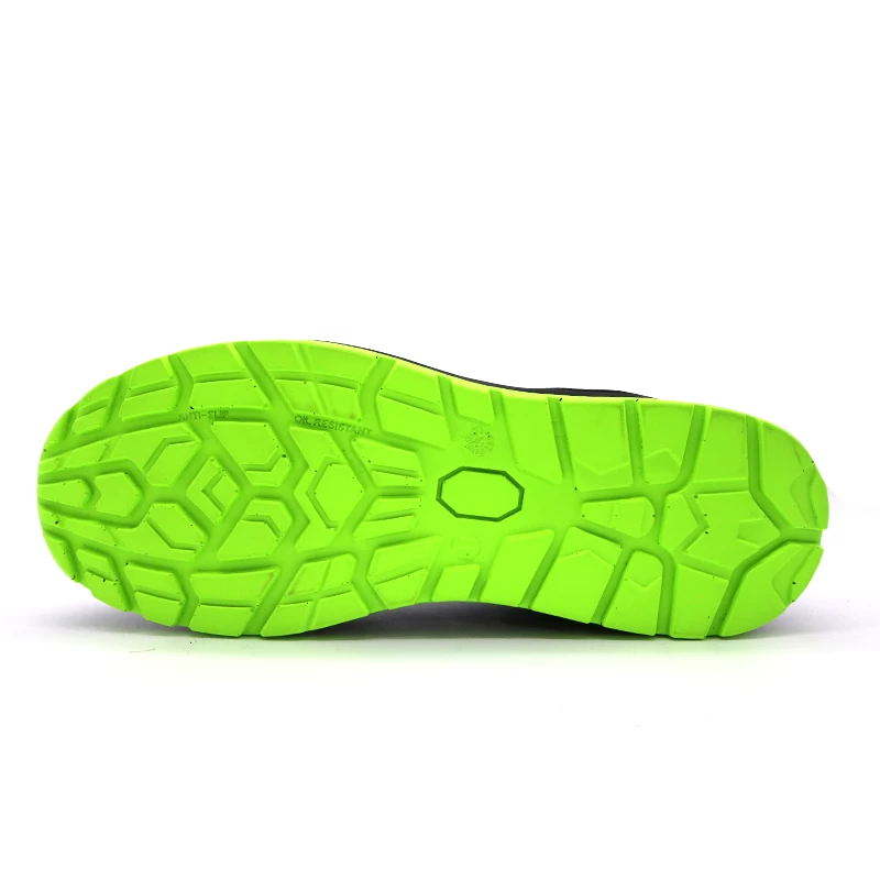 TM274 Zapatos de seguridad deportivos baratos, antideslizantes, resistentes al aceite y con punta de acero