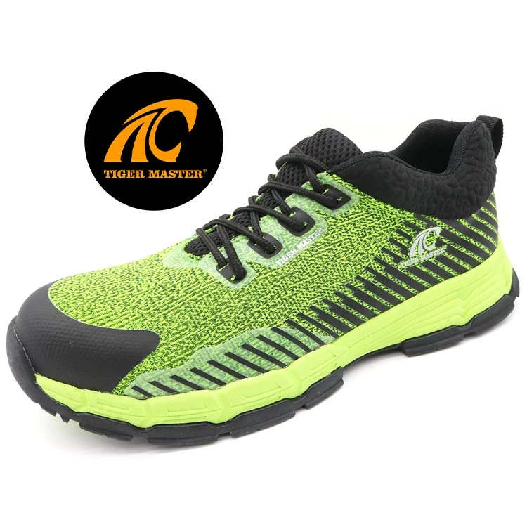 TM282 Zapatos de seguridad deportivos antideslizantes con suela de goma EVA y punta compuesta para hombres