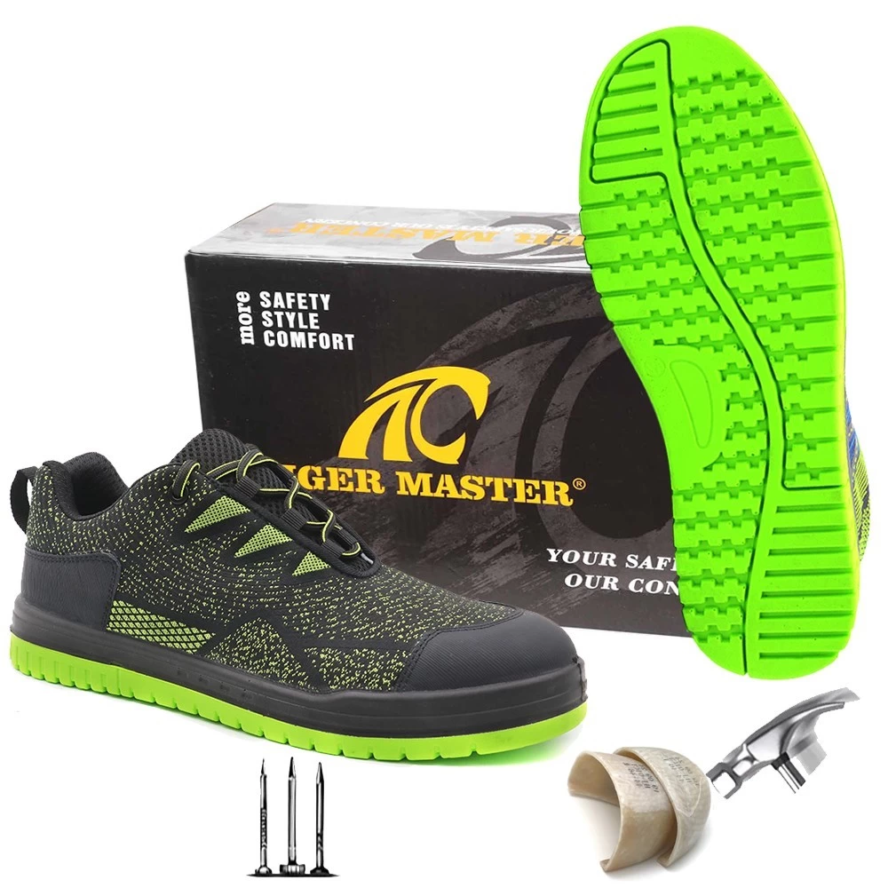 TM288 Zapatos de seguridad de moda con certificación CE deportivos con punta compuesta