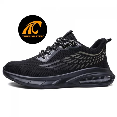 TM3078 zapatos de seguridad deportivos de moda transpirables con punta de acero antideslizantes a prueba de pinchazos para hombr