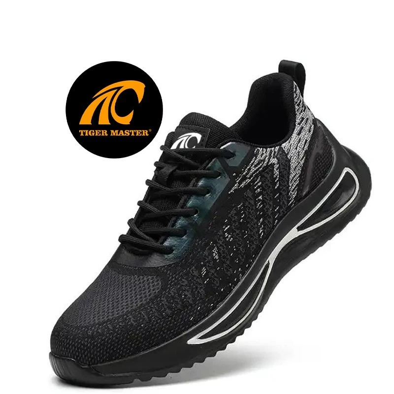 TM3140 Zapatos de seguridad de moda para hombre con punta de acero antideslizantes y a prueba de pinchazos deportivos
