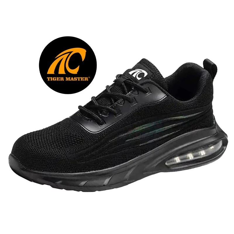 TM3145 Zapatos de seguridad deportivos de logística con protección de punta de acero y absorción de impactos para hombres